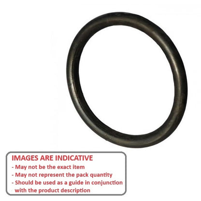1042939 | OR-00280-180-N70 (PK-4150) --- General Purpose O-Rings - 2.8x1.8 mm - Black Nitrile Rubber Packs - Nitrile NBR, BUNA-N O-Ring