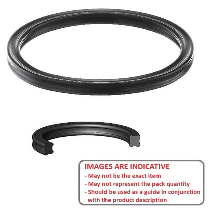1112704 | QR-01588-160-N70 (Each) --- Quad O-Rings - 15.88x1.59 mm - Nitrile NBR O-Ring