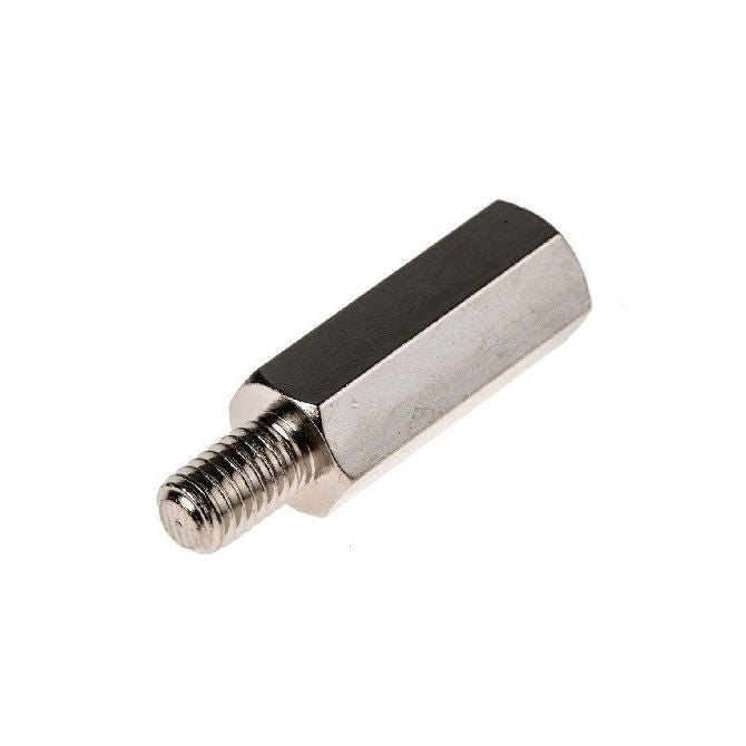 1051371 | SHX-TP-0400-07-018-S3 (PK-5) --- Threaded Pillars - M4 - 4x0.7mm - 8x10 mm - Stainless Steel 303/304 Similar to A2, 18-8 HRB80 Pillar