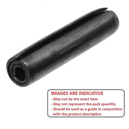 1078163 | PSP-064-014-C (Pack of 250)  --- Coiled Pins - 6.35x14.27 - 6.35 - 6.50 - High Carbon Steel Pin