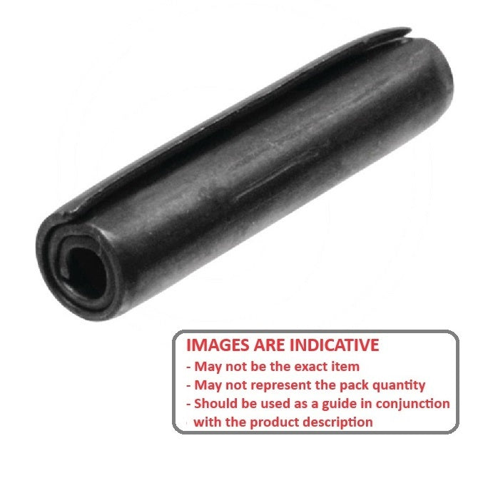 1121915 | PSP-191-070H-C (Each) --- Coiled Pins - 19.05x69.85 - 19.05 - 19.30 - High Carbon Steel Pin