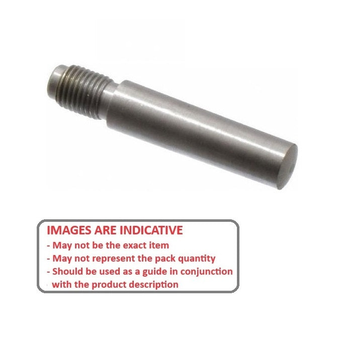 1110005 | TP-151-1524-S4-EE (Each) --- Taper Imperial Pins - 15.08x152.4x11.91 mm Extractable - Stainless Steel 304 Similar to A2, 18-8 HRB80 Pin