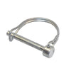 Wire Lock Lynch Pins - 7.94x63.5x2.3 mm - Carbon Steel Spring Wire Zinc Plated