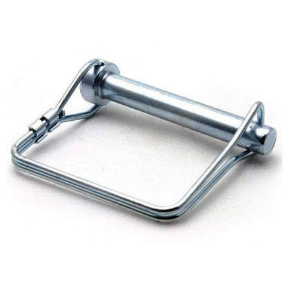 1082290 | LYP-Q2-080-065-CZ (PK-25) --- Wire Lock Lynch Pins - 8x55x2.1 mm Double Wire - Carbon Steel Spring Wire Zinc Plated Pin