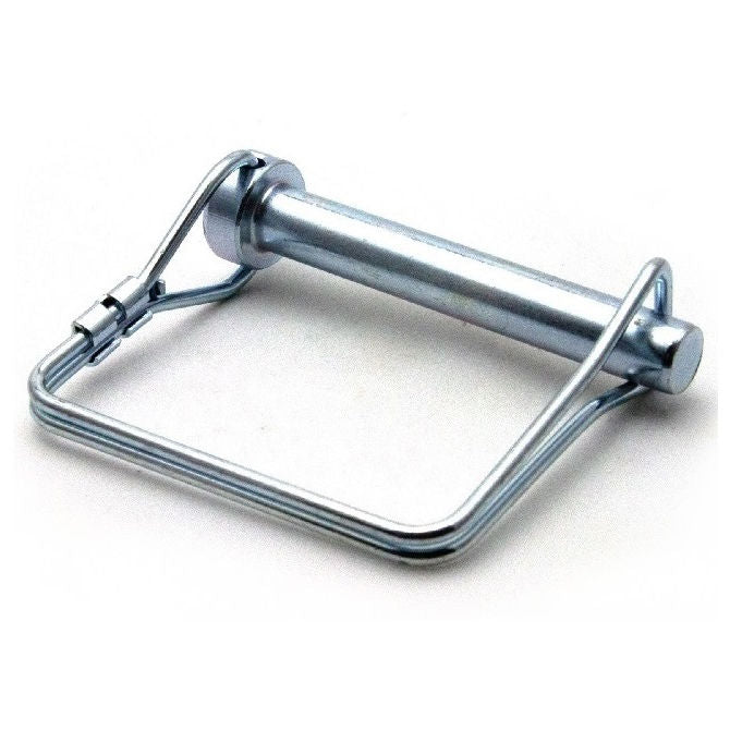 1078285 | LYP-Q2-079-064-CZ (PK-100) --- Wire Lock Lynch Pins - 7.94x63.5x2.3 mm Double Wire - Carbon Steel Spring Wire Zinc Plated Pin