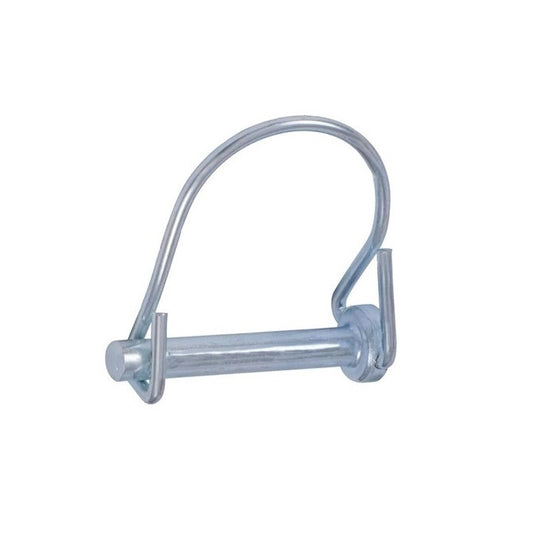 Wire Lock Lynch Pins - 7.94x44.45x3 mm - Carbon Steel Spring Wire Zinc Plated