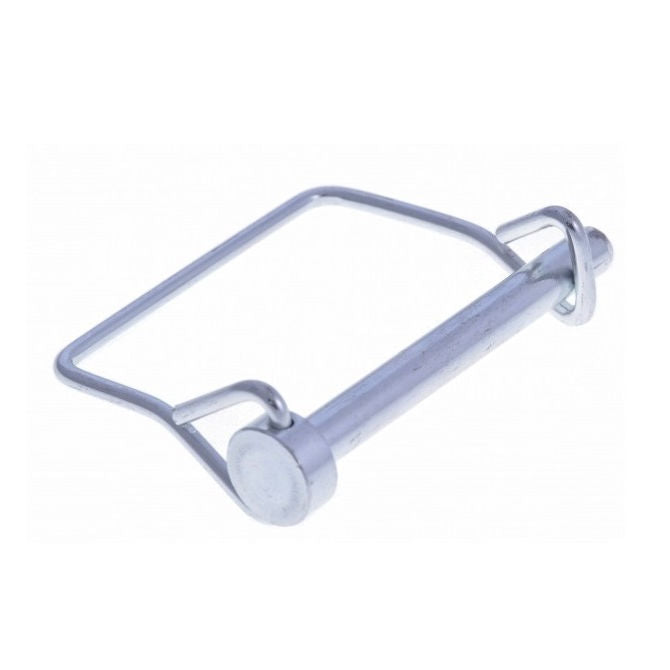 1088350 | LYP-Q1-095-076-CZ (PK-3) --- Wire Lock Lynch Pins - 9.53x76.2x3 mm Single Wire - Carbon Steel Spring Wire Zinc Plated Pin