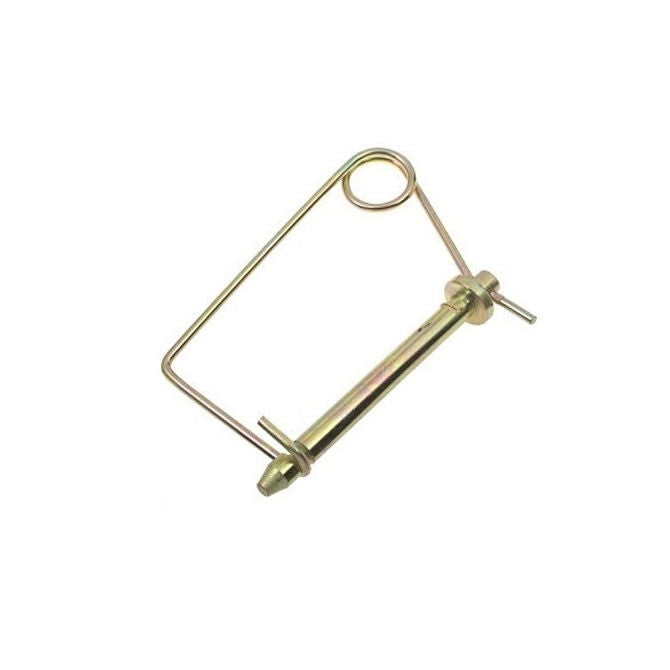1073014 | LYP-T1-064-051-CZ (PK-25) --- Wire Lock Lynch Pins - 6.35x50.8x2.3 mm Single Wire - Carbon Steel Spring Wire Zinc Plated Pin