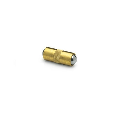 Ball Push Fit Plungers - 2.5x5.3 mm - 1.3 N Brass Body Stainless Ball Double Ended - Stainless Steel 400 Series Hardened