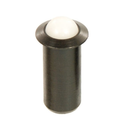 Ball Push Fit Plungers - 6.35x12.2 mm - 6.7 N Steel Body - Nylon Polyamide 6/6 