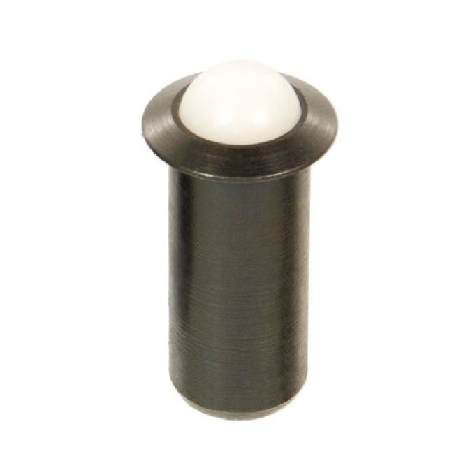 1058948 | PLBP-048-100-CN-022 (Each) --- Ball Push Fit Plungers - 4.78x10 mm - 8.9 N Steel Body - Nylon Polyamide 6/6 Plunger
