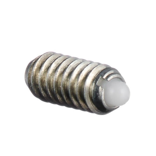 Ball Threaded Plungers - 3/8-16 UNC - 9.53mm - 15.9 mm - 26.7 N Stainless Body - Stainless Steel 303 Grade with Nylon Ball