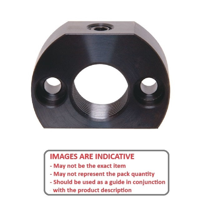 1038856 | WCP-45RS (Each) --- Indexing Cam Action Mounting Blocks Plungers - Hole Perpendicular Hole 33x46 mm - Steel Plunger