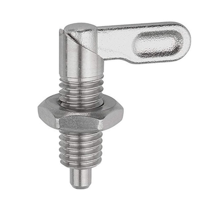 1098289 | PLIT-080-120-175-12-G-S3-N (Each) --- Indexing Plungers - M12 - 12x1.75mm - 25 mm - 0.8 N Grip - Stainless Steel Plunger