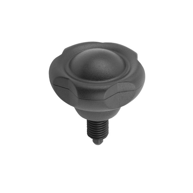 1087586 | PLIT-050-095F-50-LH (Each) --- Indexing Large Handle Plungers - 3/8-24 UNF - 9.53mm - 13x50 mm - Steel Plunger