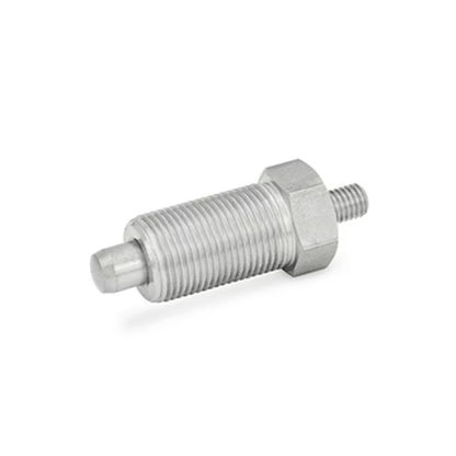 1102929 | PLIT-060-127C-43-S3 (Each) --- Indexing Pull Knob Plungers - 1/2-13 UNC - 12.7mm - 42.9 mm - 0.6 N Non Locking - Stainless Steel 303 Similar to A2, 304, 18-8 Plunger