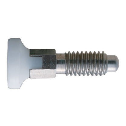 Spring Plungers - 3/8-16 UNC - 9.53mm - 19.1 mm - 1.1 N Acetal Handle - Stainless Steel