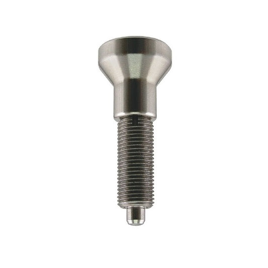 Indexing Pull Knob Plungers - M20 Extra Fine - 20x1.5mm - 83 mm - 6.8 N No Collar - Stainless Steel 303 Similar to A2, 304, 18-8 