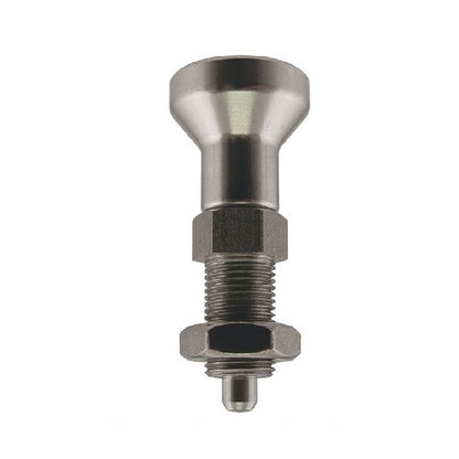 Indexing Plungers - M16 Extra Fine - 16x1.5mm - 26 mm - 1.1 N Non Locking - Stainless Steel