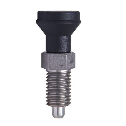 Indexing Pull Knob Plungers - 3/8-24 UNF - 9.53mm - 47 mm - 0.5 N Non Locking - Steel