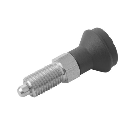 1112134 | PLIT-080-158C-74-K-S3 (Each) --- Indexing Pull Knob Plungers - 5/8-11 UNC - 15.88mm - 73.9 mm - 1.5 N Non Locking - Stainless Steel 303 Similar to A2, 304, 18-8 Plunger