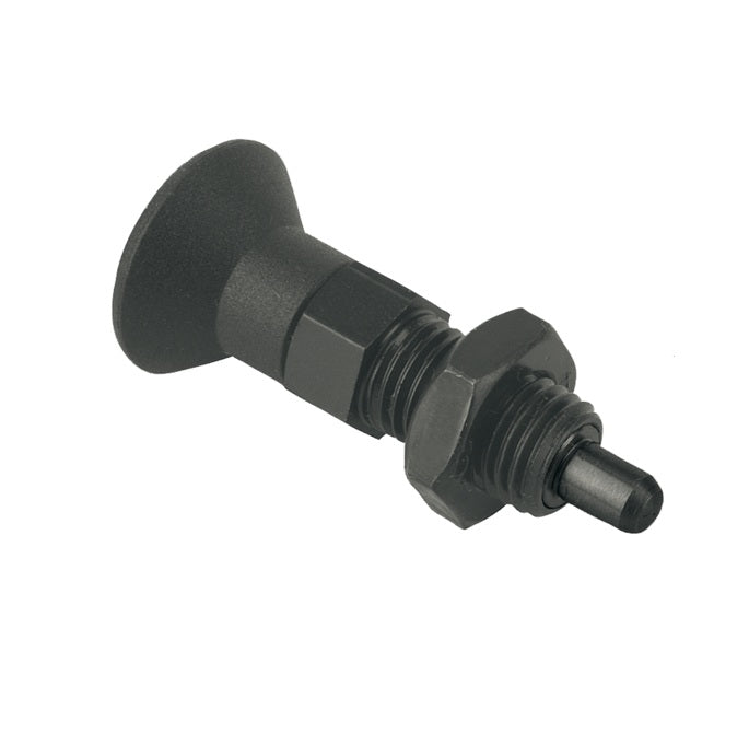 1125751 | PLIT-100-200-150-74-KPN-C (Each) --- Indexing Pull Knob Plungers - M20 Extra Fine - 20x1.5mm - 74 mm - 6.8 N - Steel Plunger