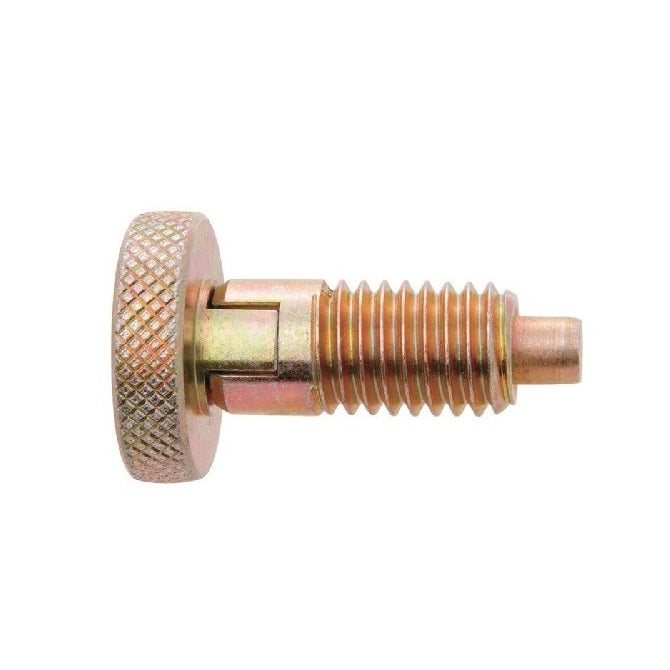 Spring Plungers - 1/2-13 UNC - 12.7mm - 16.5 mm - 2.2 N Knurled Handle - Steel