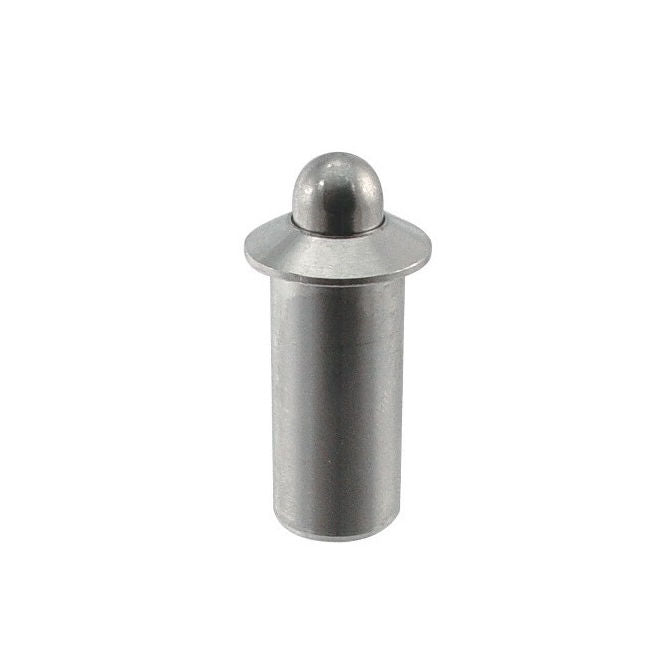 1060721 | PLSP-050-115-S3-002 (Each) --- Spring Push Fit Plungers - 5x11.5 mm - 0.6 N - Stainless Steel 303/304 Similar to A2, 18-8 HRB80 Plunger