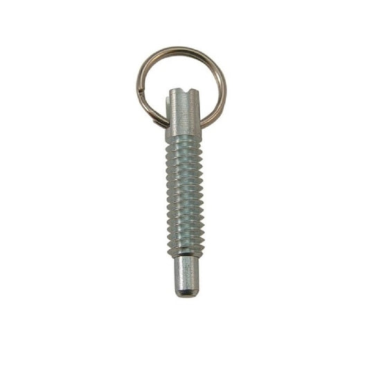 Spring Plungers - 3/8-16 UNC - 9.53mm - 30.5 mm - 8.9 N Ring Handle - Stainless Steel