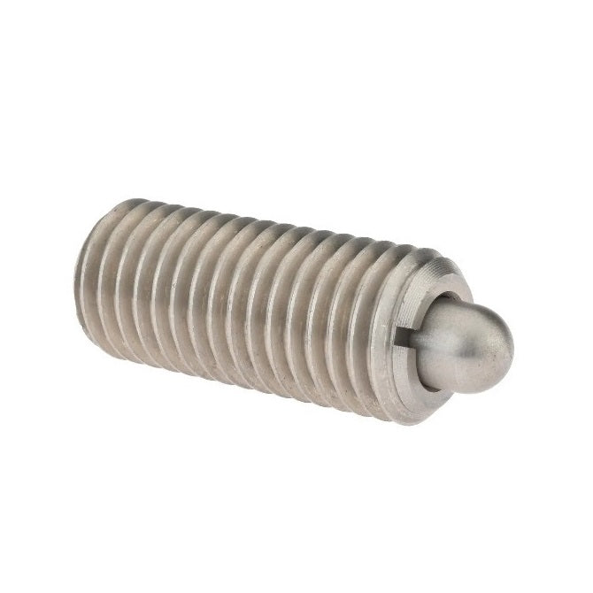 Spring Plungers - 5/8-11 UNC - 15.88mm - 27 mm - 31.1 N No Handle - Stainless Steel