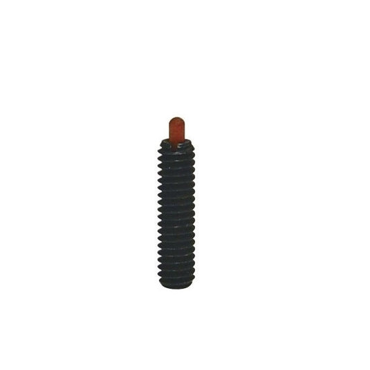 Spring Plungers - 8-32 UNC - 4.17mm - 15.9 mm - 12 N No Handle - Steel Body with Plastic