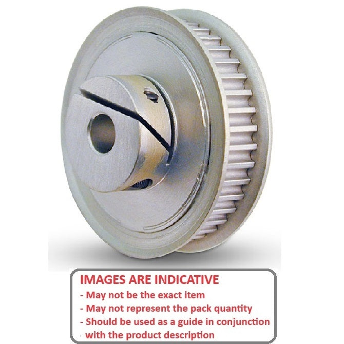 1139154 | P-030G-030-090FF-AL-E-064 --- Metric Timing Pulleys - 30 tooth - 9x6.35 mm - Aluminium