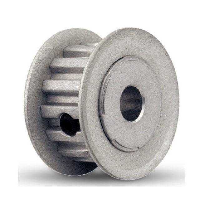 1123526 | P-XL-020-095FF-AL-GN-127 (Each) --- Inch Timing Pulleys - 20 tooth - 9.5x12.7 mm 5.080mm Pitch XL - Aluminium Pulley