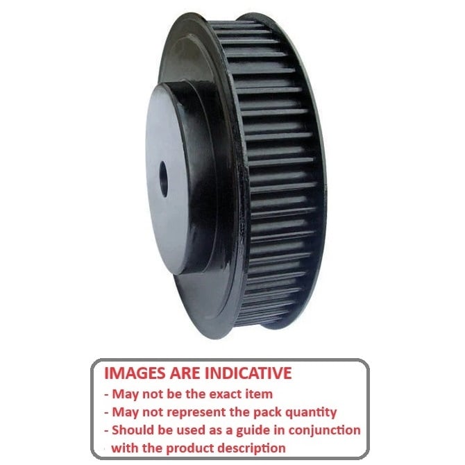 1125373 | P-H-021-381FF-CB-N-0191U --- Inch Timing Pulleys - 21 tooth - 38.1x19.05 mm - Cast Iron