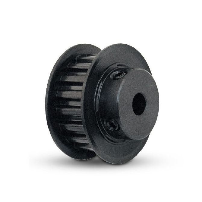 1096818 | P-L9-012-127FF-AL-G-127 (Each) --- Inch Timing Pulleys - 12 tooth - 12.7x12.7 mm 9.525mm Pitch L - Aluminium Pulley