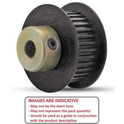 1136758 | P-030G-028-090FF-PP-GAI-080 --- Metric Timing Pulleys - 28 tooth - 9x8 mm - Plastic