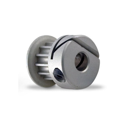 1096216 | P-MXL-012-064FH-AL-E-030 (Each) --- Inch Timing Pulleys - 12 tooth - 6.4x3 mm 2.032mm Pitch MXL - Aluminium Pulley