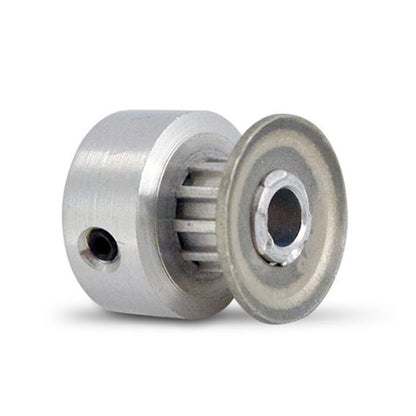 1096138 | P-020G-012-060FH-AL-G-032 (Each) --- Metric Timing Pulleys - 12 tooth - 6x3.175 mm 2mm Pitch - Aluminium Pulley