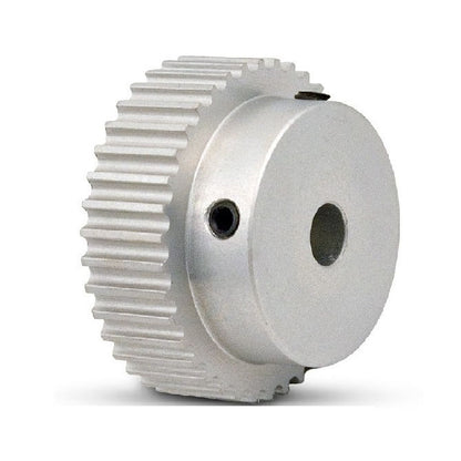 1123517 | P-XL-020-095P-AL-G-080 (Each) --- Inch Timing Pulleys - 20 tooth - 9.5x8 mm 5.080mm Pitch XL - Aluminium Pulley