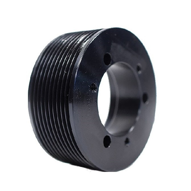 Poly V Pulleys - 56.9 mm - 6 - 57.66  - Steel - Black Oxide