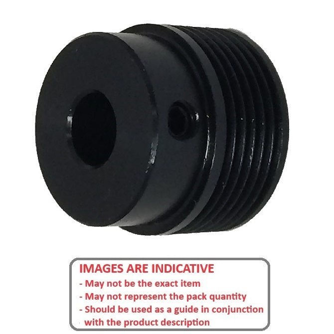 1155740 | PPV-J-041-06-0127 (Each) --- Poly V Pulleys - 40.64x6 mm - 41.4 J Section - Steel Pulley