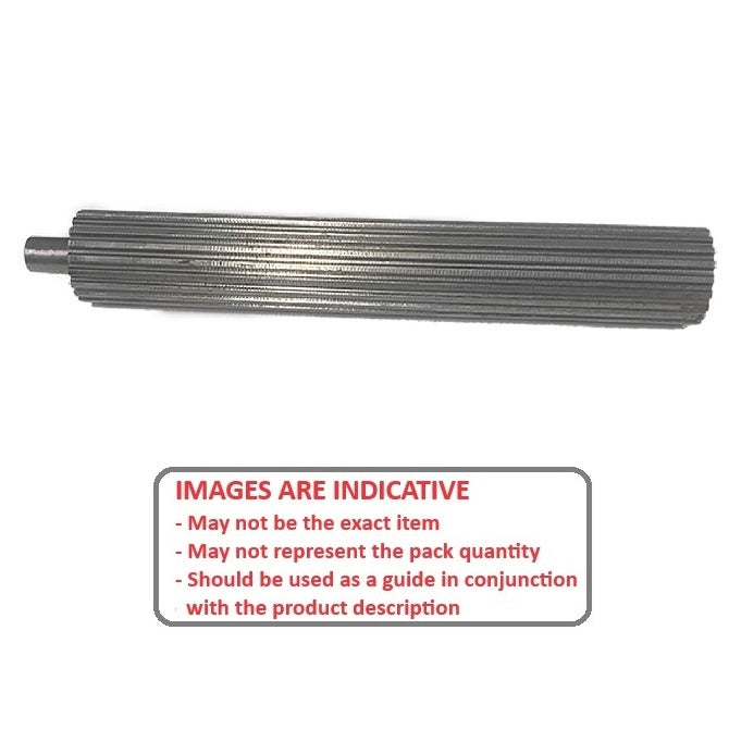 1190245 | P-050H-100-200C (Each) --- Metric Timing Stock Pulleys - 100 tooth - 200x159.2 mm 5mm Pitch - Carbon Steel Pulley