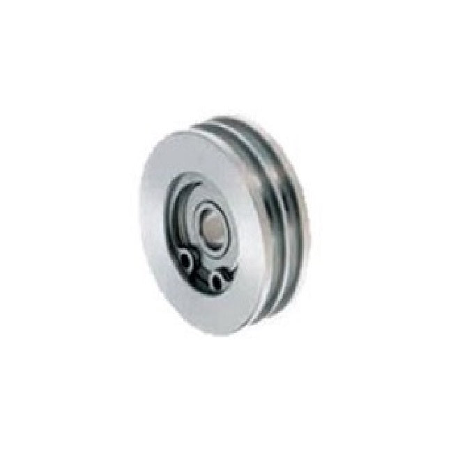 Pulleys - U Groove Idler - Double Row - Stainless