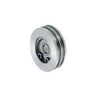 U Groove Idler Pulleys - 2x17x3 mm - Aluminium - Electroless Nickel Plated