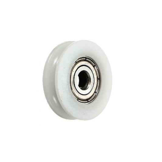U Groove Idler Pulleys - 3.18x44.45x6.35 mm - Nylon Polyamide 6/6 