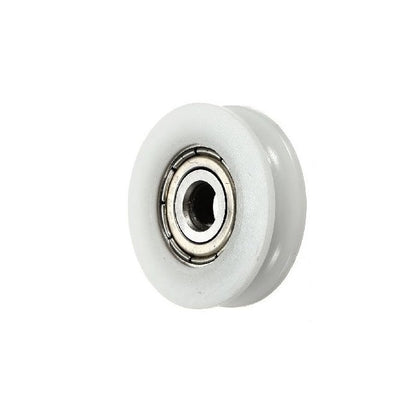 1048151 | PUI032-0460-050-A-BB (PK-50) --- U Groove Idler Pulleys - 3.2x46x5 mm Single Row - Acetal Pulley