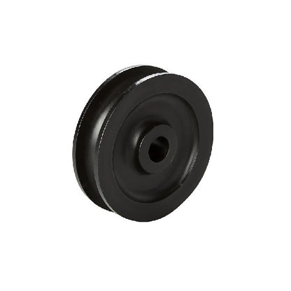 U Groove Idler Pulleys - 1.19x19.05x3.251 mm - Acetal - Black