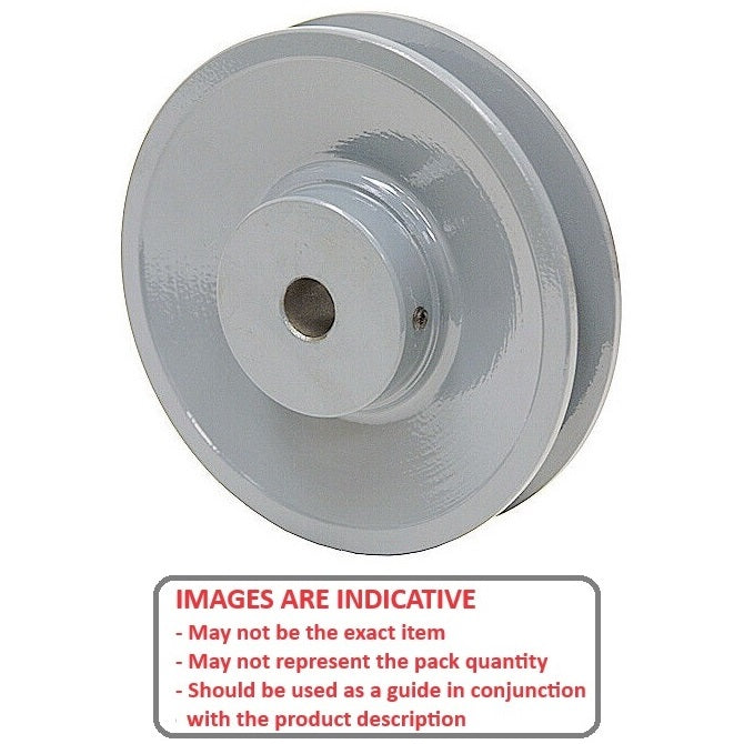 1177149 | PV-127-0762-159-AL (Each) --- Vee Pulleys - 71.12x15.875 mm - 2 A or 4L - Aluminium Pulley