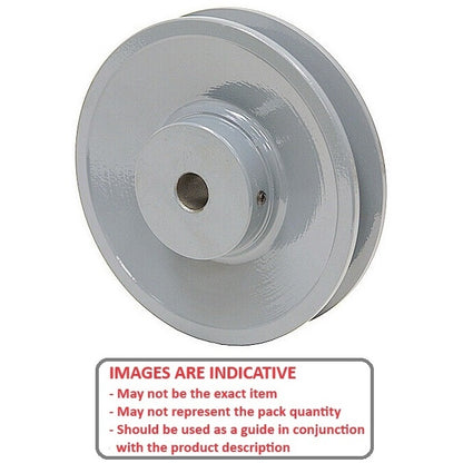1177149 | PV-127-0762-159-AL (Each) --- Vee Pulleys - 71.12x15.875 mm - 2 A or 4L - Aluminium Pulley