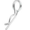Double Coil R Clips - 6x141 mm - Zinc Plated